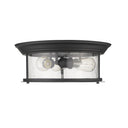 Z-Lite Sonna Clear Seedy 3 Light Flush Mount image 19