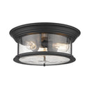 Z-Lite Sonna Clear Seedy 3 Light Flush Mount image 3