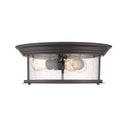 Z-Lite Sonna Clear Seedy 3 Light Flush Mount image 5