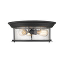 Z-Lite Sonna Clear Seedy 3 Light Flush Mount image 7