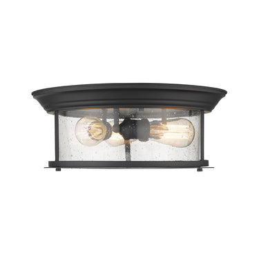 Z-Lite Sonna Clear Seedy 3 Light Flush Mount image 7
