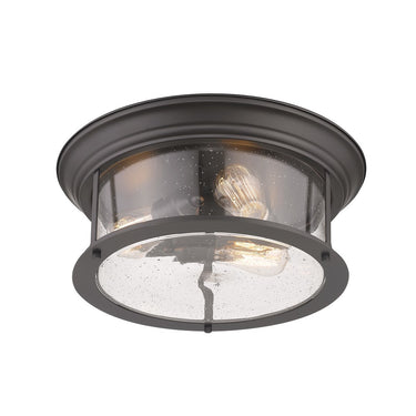 Z-Lite Sonna Clear Seedy 3 Light Flush Mount image 9