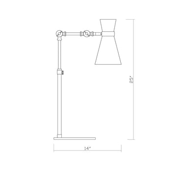 Z-Lite Soriano 1 Light Table Lamp image 14