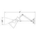 Z-Lite Soriano 1 Light Wall Sconce image 21