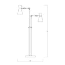 Z-Lite Soriano 2 Light Floor Lamp image 14