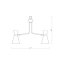 Z-Lite Soriano 5 Light Chandelier image 14
