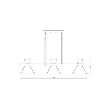 Z-Lite Soriano 6 Light Linear Chandelier image 14