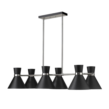 Z-Lite Soriano 6 Light Linear Chandelier image 4