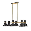 Z-Lite Soriano 6 Light Linear Chandelier image 5