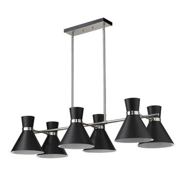 Z-Lite Soriano 6 Light Linear Chandelier image 8