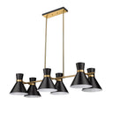 Z-Lite Soriano 6 Light Linear Chandelier image 9