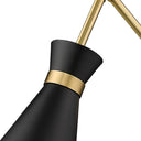 Z-Lite Soriano Matte Black 1 Light Wall Sconce image 3