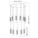 Z-Lite Stari 11 Light Chandelier image 21
