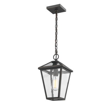 Z-Lite Talbot 1 Light Outdoor Chain Mount Ceiling Fixture image 3