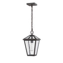 Z-Lite Talbot 1 Light Outdoor Chain Mount Ceiling Fixture image 9