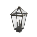 Z-Lite Talbot 18.5" High 3 Light Outdoor Post Mount Fixture image 5