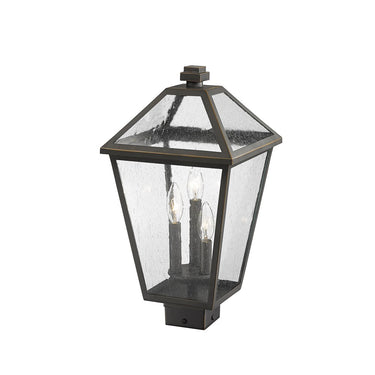 Z-Lite Talbot 18.5" High 3 Light Outdoor Post Mount Fixture image 5