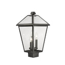 Z-Lite Talbot 18.5" High 3 Light Outdoor Post Mount Fixture image 6