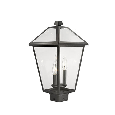 Z-Lite Talbot 18.5" High 3 Light Outdoor Post Mount Fixture image 6