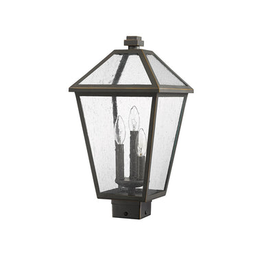 Z-Lite Talbot 18.5" High 3 Light Outdoor Post Mount Fixture image 9
