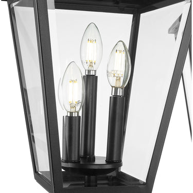 Z-Lite Talbot 3 Light Outdoor Post Mount Fixture image 3