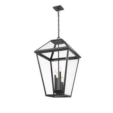 Z-Lite Talbot 4 Light Outdoor Chain Mount Ceiling Fixture image 2