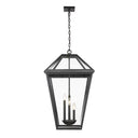 Z-Lite Talbot 4 Light Outdoor Chain Mount Ceiling Fixture image 4