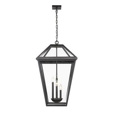 Z-Lite Talbot 4 Light Outdoor Chain Mount Ceiling Fixture image 4