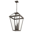 Z-Lite Talbot 4 Light Outdoor Chain Mount Ceiling Fixture image 9