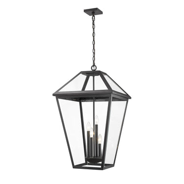 Z-Lite Talbot 4 Light Outdoor Chain Mount Ceiling Fixture image