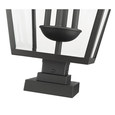 Z-Lite Talbot Glass 4 Light Outdoor Pier Mounted Fixture image 6