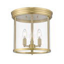 Z-Lite Thayer 3 Light Flush Mount image 4