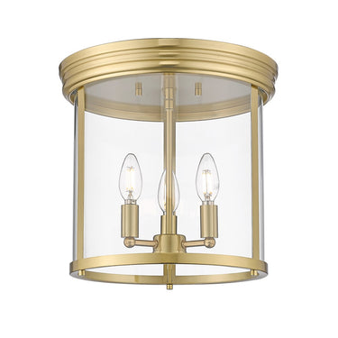 Z-Lite Thayer 3 Light Flush Mount image 4