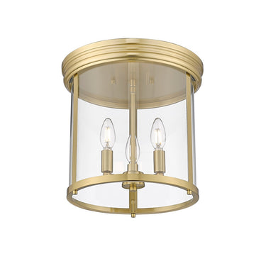 Z-Lite Thayer 3 Light Flush Mount image 7