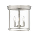 Z-Lite Thayer 3 Light Flush Mount image