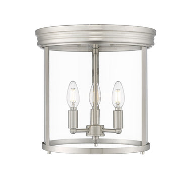 Z-Lite Thayer 3 Light Flush Mount image