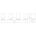 Z-Lite Thayer 4 Light Vanity Light image 28