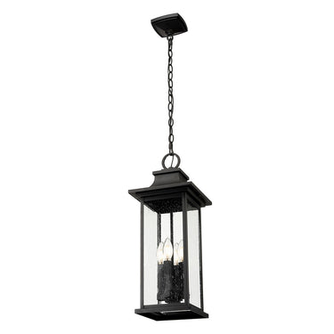 Z-Lite Tiberius 4 Light Outdoor Chain Mount Ceiling Fixture image 1