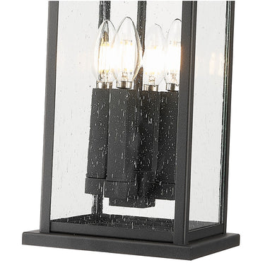 Z-Lite Tiberius 4 Light Outdoor Chain Mount Ceiling Fixture image 3