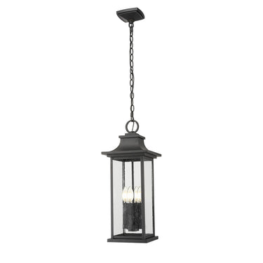 Z-Lite Tiberius 4 Light Outdoor Chain Mount Ceiling Fixture image