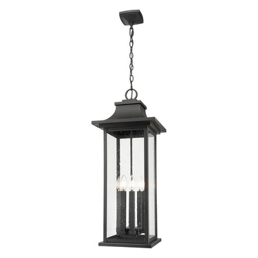 Z-Lite Tiberius 6 Light Outdoor Chain Mount Ceiling Fixture image