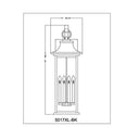 Z-Lite Tiberius 6 Light Outdoor Wall image 7