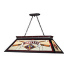 Z-Lite Tiffany Billiard 13" High 4 Light image