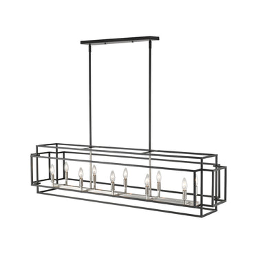 Z-Lite Titania 10 Light Linear Chandelier image 4