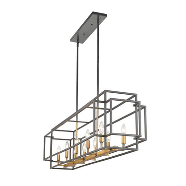 Z-Lite Titania 10 Light Linear Chandelier image 7