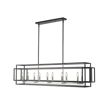 Z-Lite Titania 10 Light Linear Chandelier image