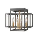 Z-Lite Titania 4 Light Flush Mount image 1