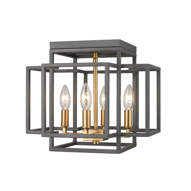 Z-Lite Titania 4 Light Flush Mount image 1