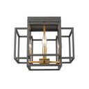 Z-Lite Titania 4 Light Flush Mount image 5