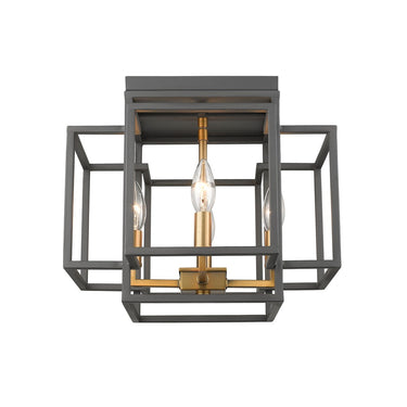 Z-Lite Titania 4 Light Flush Mount image 5